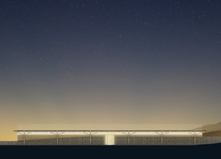 Gabion Facade and Geothermal Integration in a Sustainable Greenhouse Restaurant