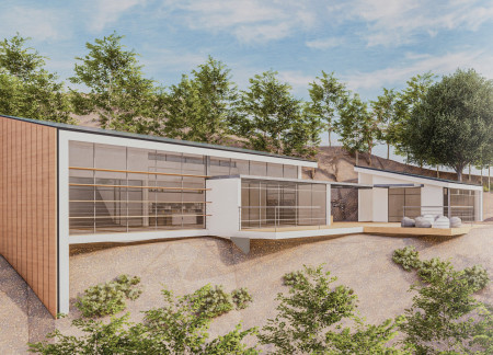 Cork Decking and Clay Plaster Create a Sustainable Retreat for Mindfulness Practice  