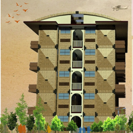 Charred Wood Shingles and Cross-Laminated Timber Panels Enhance Sustainable Urban Housing