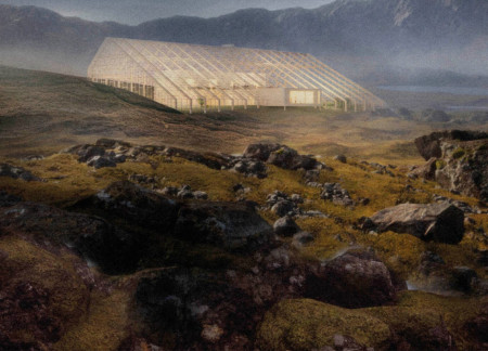 Glulam Greenhouse Integrated With Aquaponics For Sustainable Dining Experience