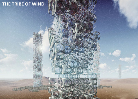 Dust Filtration Towers With Natural Fiber Walls Addressing Environmental Challenges in Arid Landscapes