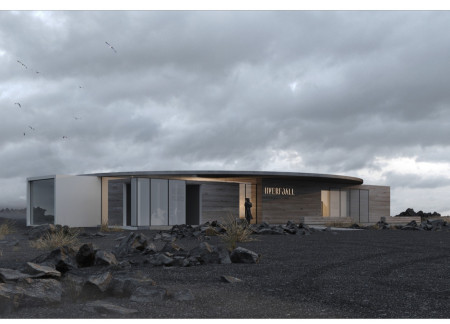 Charred Wooden Cladding Embraces Landscape In Sustainable Visitor Coffee Shop