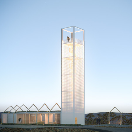 Parametric Facade Crafted From Glulam and Reinforced Concrete Nestled in Icelandic Landscape  