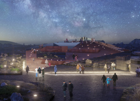 Charred Wooden Shingles and Cross-Laminated Timber Create a Sustainable Community Hub  