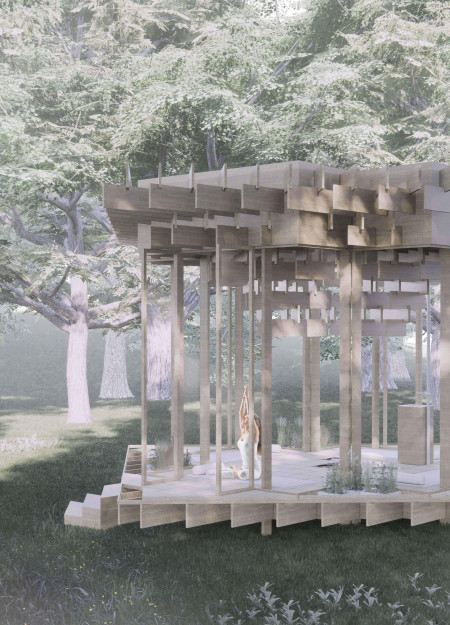 Charred Wooden Shingles and Recycled Timber Create a Serene Meditation Retreat in Aotearoa