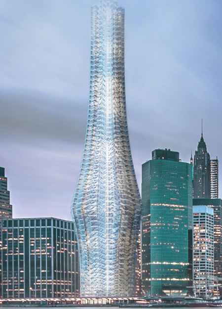 Fragmented Volumes of Reinforced Concrete and Glass Create a Dynamic Urban Habitat  