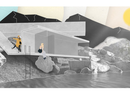 Charred Wooden Shingles and Recycled Steel Elevate Sustainable Living Spaces