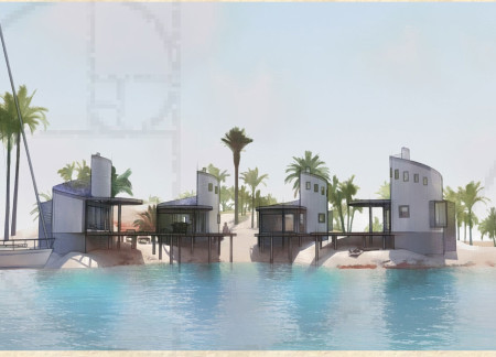 Charred Wooden Shingles and Biogas Heating Define a Self-Sufficient Coastal Community