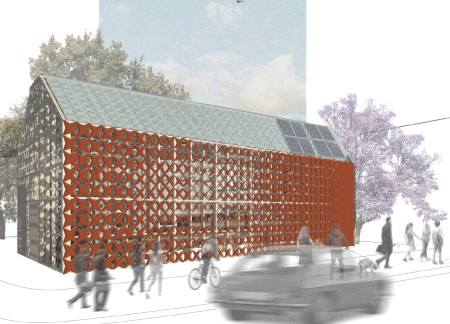 Cross-Laminated Timber and Greywater Systems in a Community-Focused Urban Structure  