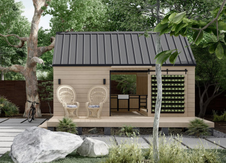 Engineered Bamboo Shelters Designed for Typhoon Resilience and Community Adaptability