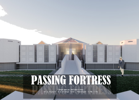 Translucent Glass Brick Facade and Subterranean Lighting in a Contemplative Memorial Space  