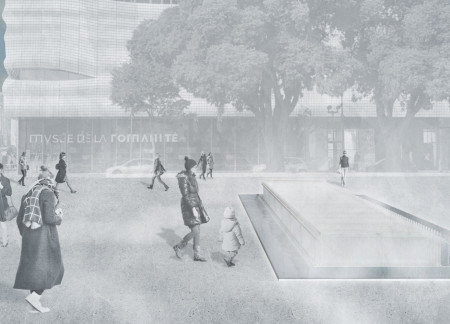 Fiberglass Canopy and Misting Systems Enhancing Visitor Engagement in a Cultural Space  