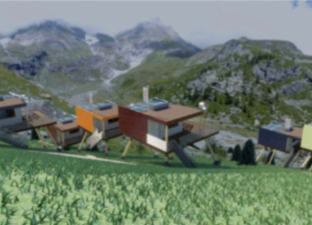 Cross-Laminated Timber Panels and Charred Wood Create Resilient Homes in Mountainous Terrain