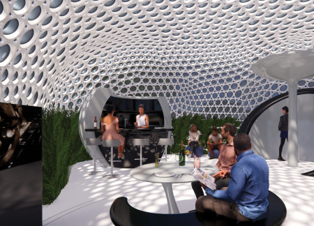 Mycelium Insulation and 3D-Printed Composites Create Flexible Urban Living Spaces
