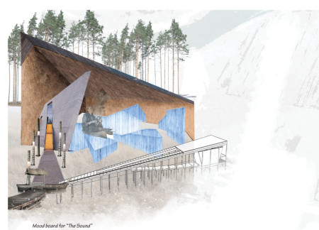 Charred Wooden Shingles and Cross-Laminated Timber Form a Cultural Hub in the Latvian Landscape