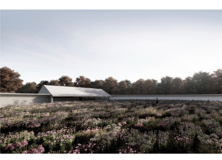 Charred Wooden Shingles and Natural Light Define a Tranquil Hospice Experience  