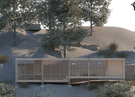 Ceramic-Tiled Sanctuary With Cliffside Views Integrating Local Timber and Natural Stone