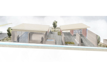 Natural Clay Brick And Wooden Bridge Create Nourishing Environment For End-of-Life Care