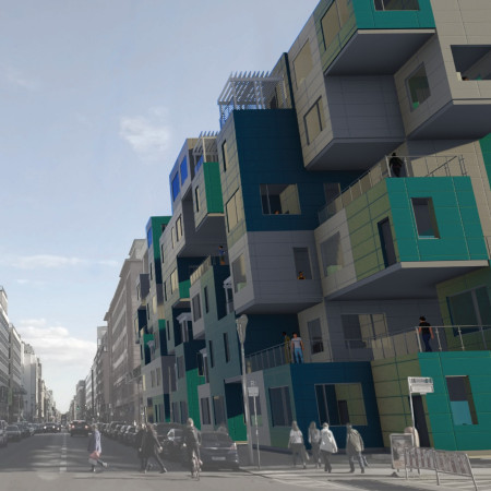 Charred Wooden Shingles and Insulated Panels Create Flexible Living Solutions in Urban Housing  
