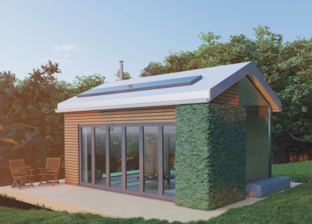 Sustainable Shelter Crafted From Local Timber With Integrated Green Wall For Mindfulness Retreat