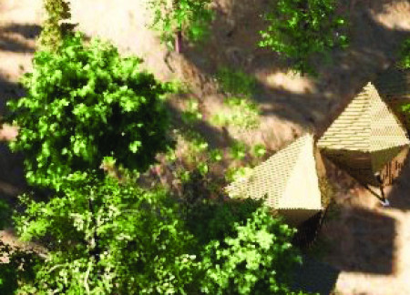 Charred Wooden Shingles and Cross-Laminated Timber Integrate Comfortably Within a Forested Retreat