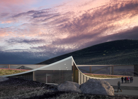 Pyramidal Glass Structures and Glulam Framework Creating Sustainable Community Spaces  