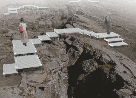 Sustainable Visitor Center Crafted From Reinforced Concrete With Elevated Viewing Platforms