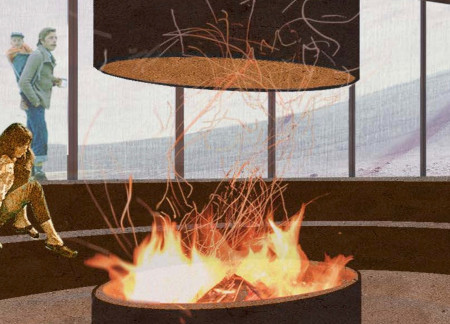 Reflective Metal Cladding and Natural Materials Enhance Visitor Experience at Volcano Center