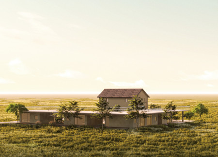 Charred Wooden Shingles and Cross-Laminated Timber Define a Community Hub in Brazil