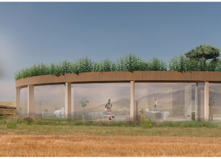 Corten Steel and Lime Plaster Unveil a Sustainable Retreat in the Heart of the Umbria Valley