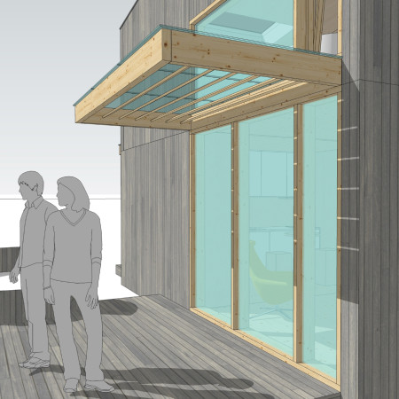 Panoramic Retreat Crafted With Rockwool Insulation and Timber Frame Construction  