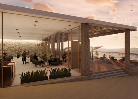 Luxury Lodges Featuring Sustainable Materials and Curvilinear Design in a Desert Habitat