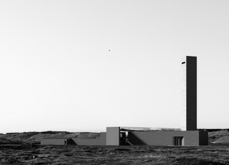 Twisted Concrete Form Wrapped in Natural Wood Embraces Spectacular Landscapes