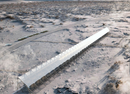 Monolithic Concrete Structures Embracing Icelandic Folklore and Geothermal Energy Integration