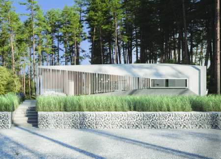 Charred Wooden Shingles and Cross-Laminated Timber Create Engaging Community Hub  