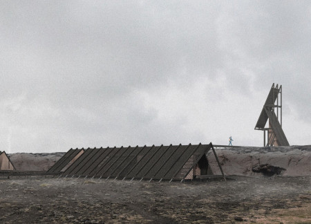 Charred Wooden Shingles and Geothermal Energy Elevate a Sustainable Visitor Experience in Iceland