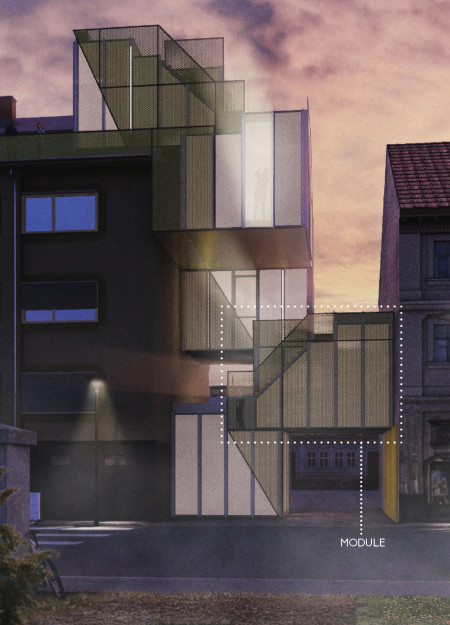 Cross-Laminated Timber Modules Enhanced by Green Roofs for Urban Adaptability