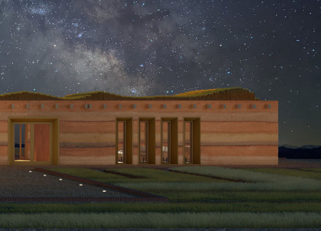 Natural Clay and Geopolymers Shape A Sustainable Cultural Hub Emphasizing Indigenous Heritage