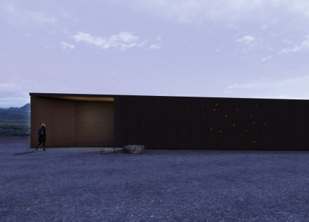 Charred Wooden Shingles and Cross-Laminated Timber Create a Cozy Refuge Amidst Volcanic Landscapes  