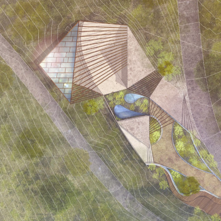 Charred Wooden Shingles And Cross-Laminated Timber Create A Harmonious Sanctuary For Wellness