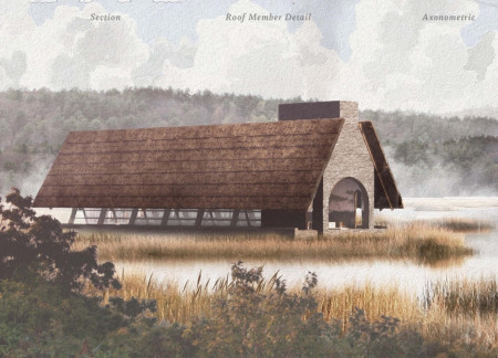 Charred Wooden Shingles and Laminated Timber Create a Community-Centric Living Environment  