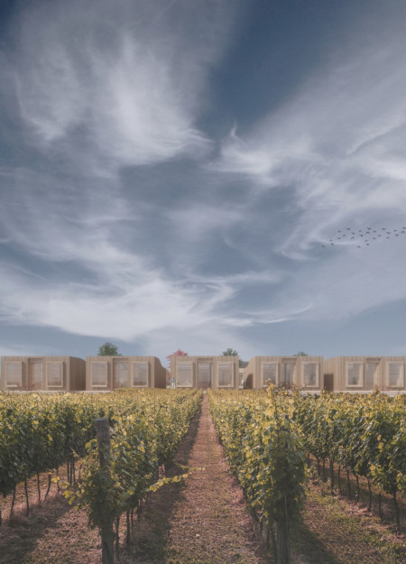 Charred Wooden Shingles and Cross-Laminated Timber Create Harmonious Winery Retreat in Umbria Valley