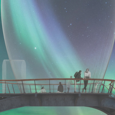 Inflatable Structure Crafted From Recycled PVC Offering Elevated Views of Tectonic Landscapes
