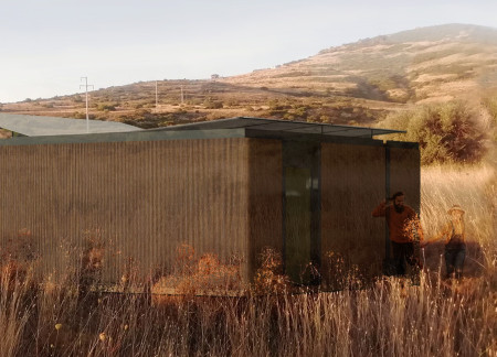 MDF Micro-Homes Featuring Sustainable Insulation and Communal Spaces for Refugee Housing