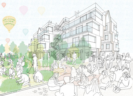 Rooftop Gardens with Cross-Laminated Timber Panels in Sustainable Urban Housing  