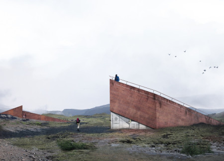 Charred Wooden Shingles and Glass Facades Define a Sustainable Community Hub
