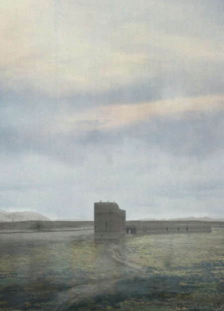 Rammed Earth Form Welcoming Elevated Spaces for Contemplation and Observation