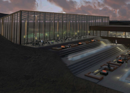 Charred Wooden Shingles and Acoustic Panels Enhance Community Engagement in Urban Center