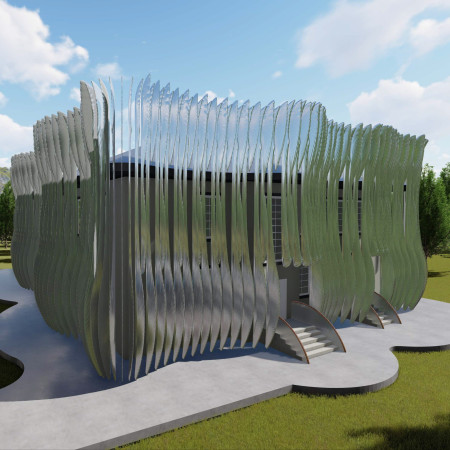 Curvilinear Aluminum Facade Enhances Community Engagement in Sustainable Equestrian Museum  