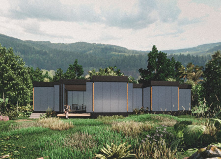 Guadua Framework Embraces Natural Ventilation in Eco-Friendly Dwelling  